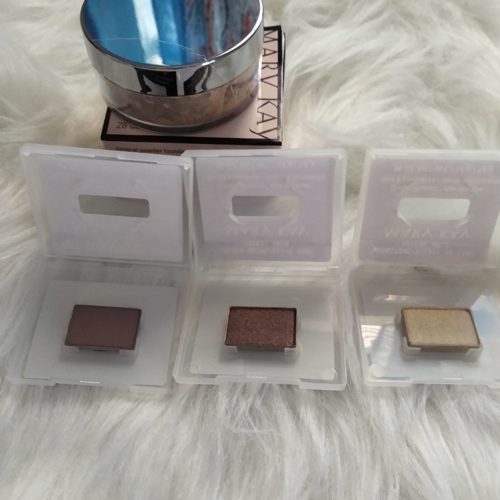 MK  bundle foundation mineral powder /eyeshadows